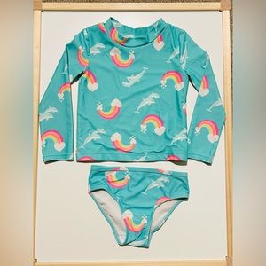 Carters two piece swimsuit 3T